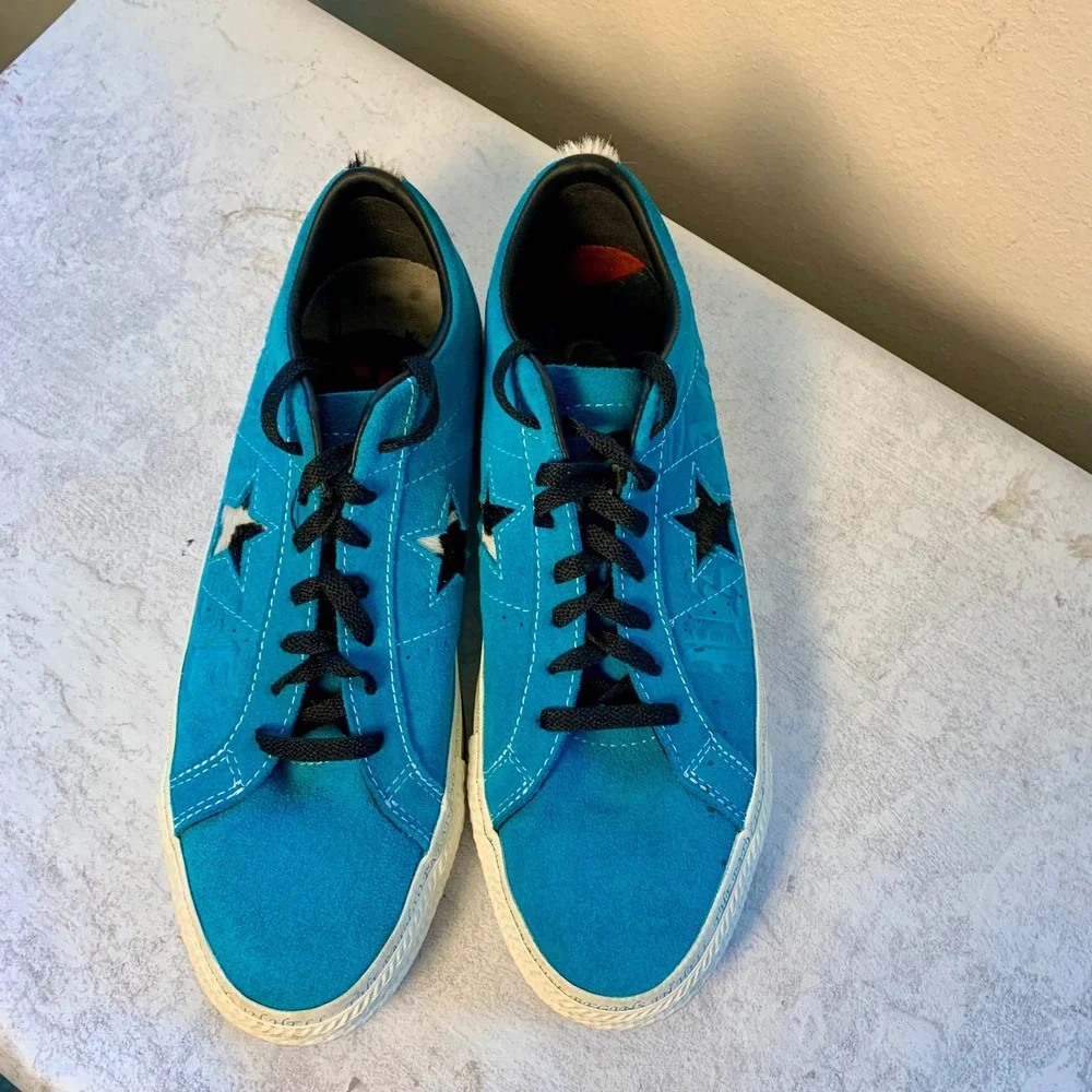 Converse One Star Pro‎ Sean Pablo Paradise Teal Suede Mens 9 Womens 10.5 173215C